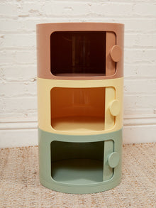 Mulitcolor Side Table with Drawers