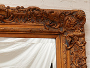 Baroque Vintage Massive Ornate Mirror