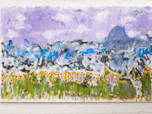 Abstract Purple Skies Landscape