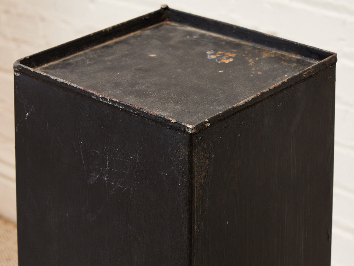 Black Pedestal for Sculpture