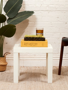 White Side Table