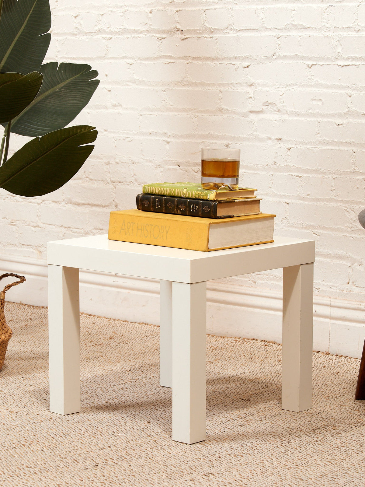 White Side Table