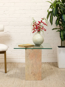 Travertine Table