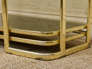 1970s Vintage Brass Etagere Display Shelf