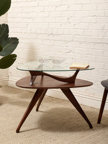 Vladimir Kagan 2 Tier Coffee Table