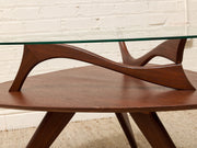 Vladimir Kagan 2 Tier Coffee Table
