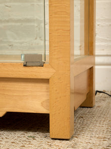 Maple Curio Cabinet