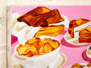 Sunday Breakfast Oil Painting