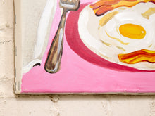 Sunday Breakfast Oil Painting