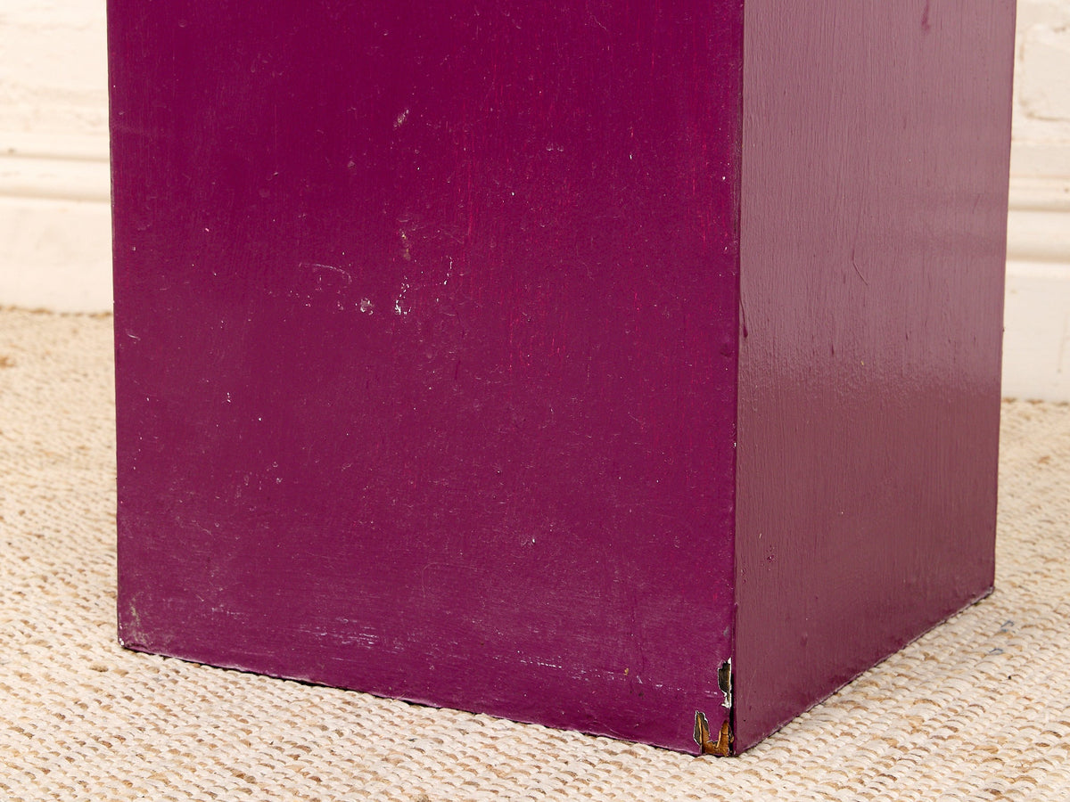 Purple Pedestal