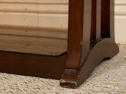 Tall Vintage Wood Bookcase & Display Shelf