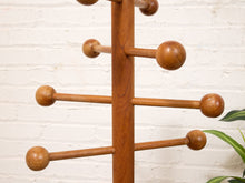 Vintage Danish Teak Coat Rack