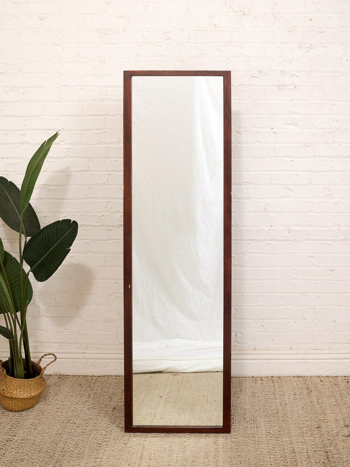 Wood Rustic Dressing Mirror