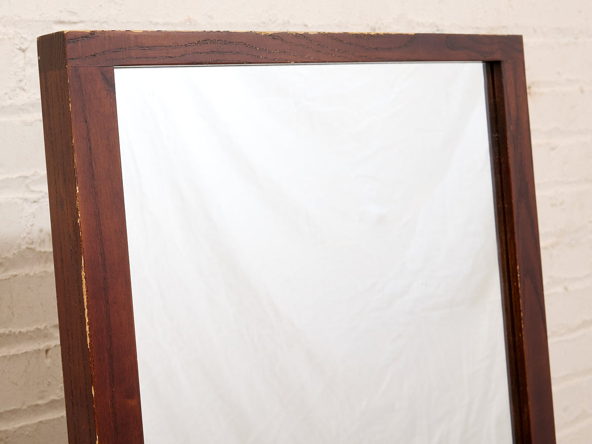 Wood Rustic Dressing Mirror