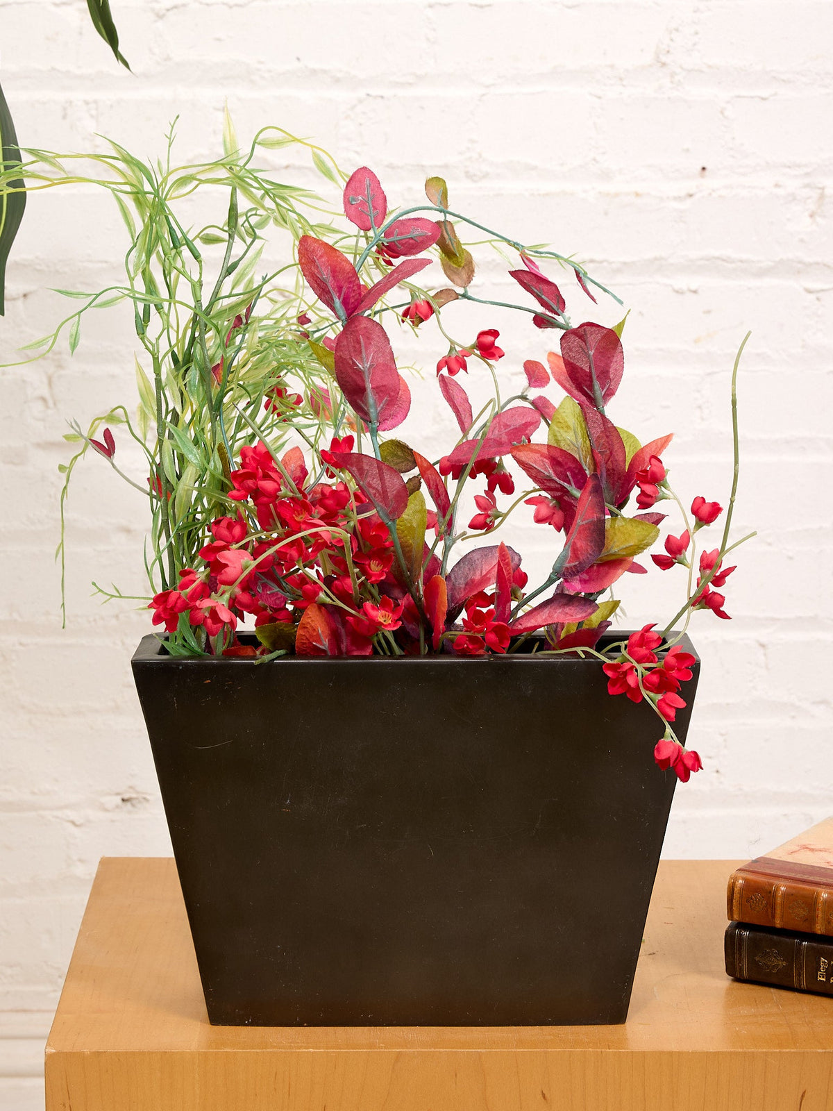 Black Vintage Planter