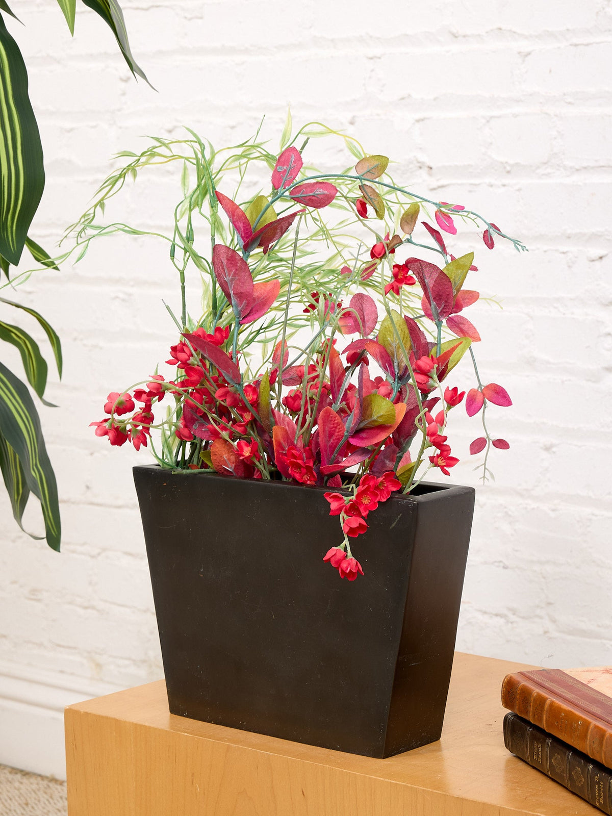 Black Vintage Planter
