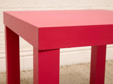 Pink Modernist Side Table