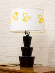 Yellow and Black Lamp