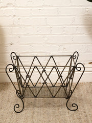 Hollywood Regency Magazine Rack