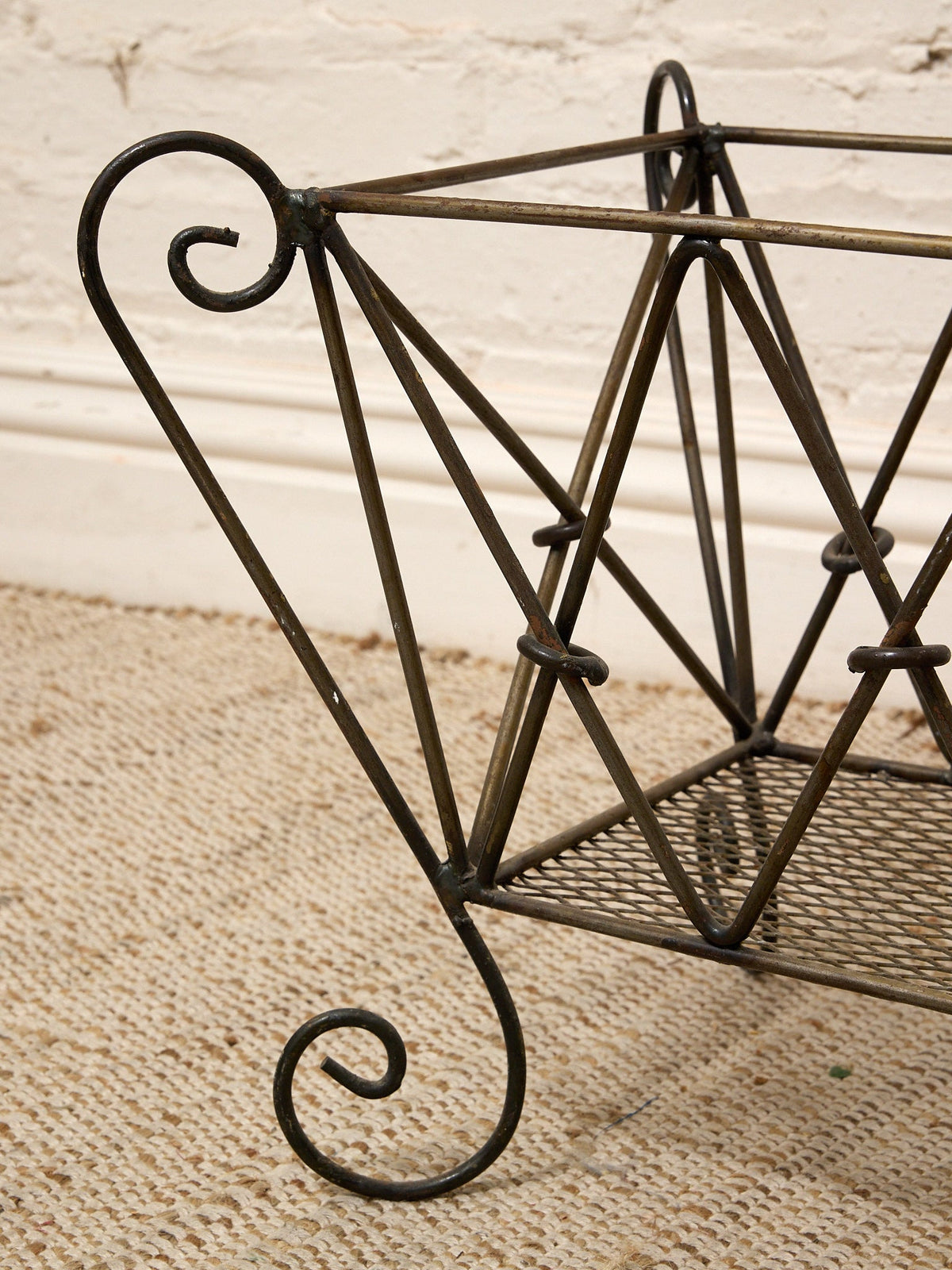Hollywood Regency Magazine Rack