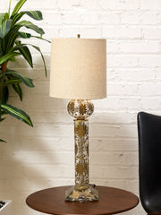 Flower Handblown Lamp