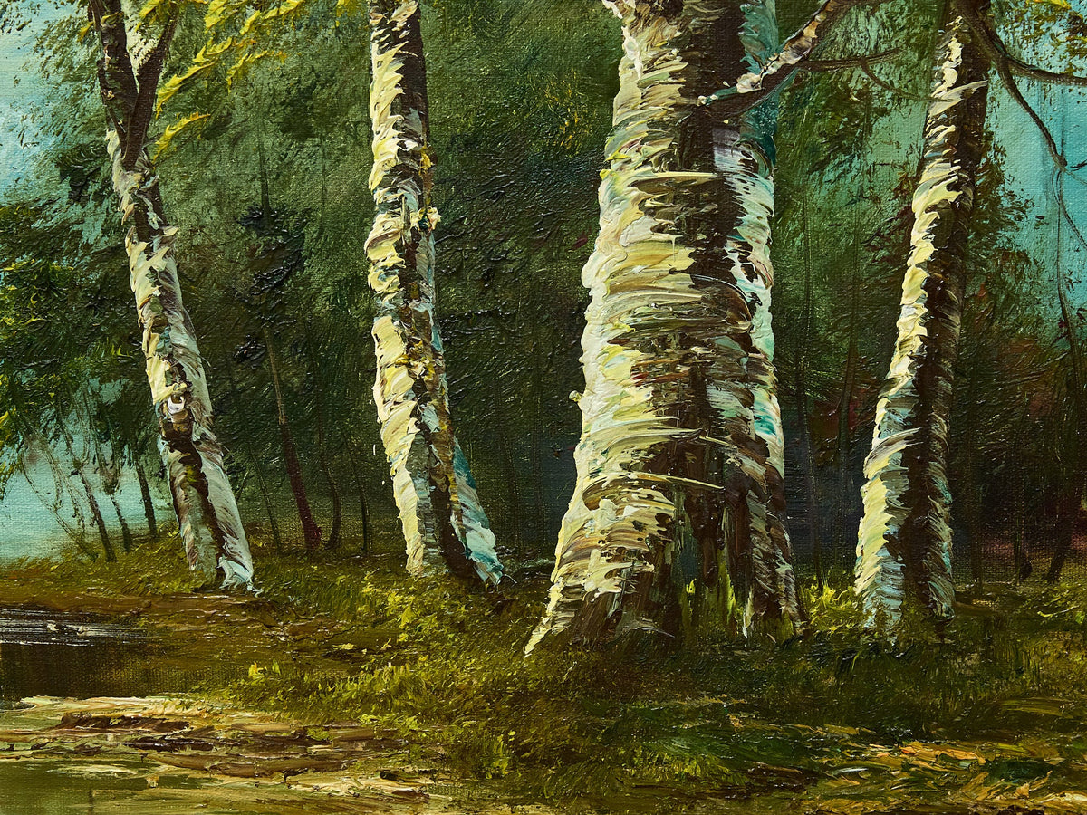 The Still Lake Painting