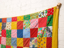 Yellow Funky 1970’s Quilt