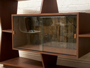 The Orbit Handcrafted Mid-Century Modern Wall Shelf