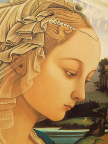 Vintage Vergine in Adorazione by Fra Filippo Lippi