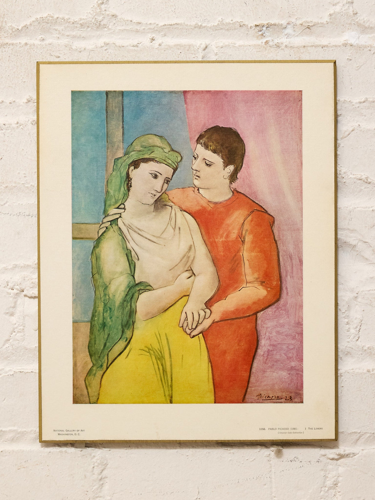 Vintage Picasso Bookplate Print