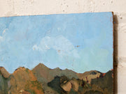 Aaron Donovan Original Expressionist Mountain Lake Landscape Painting