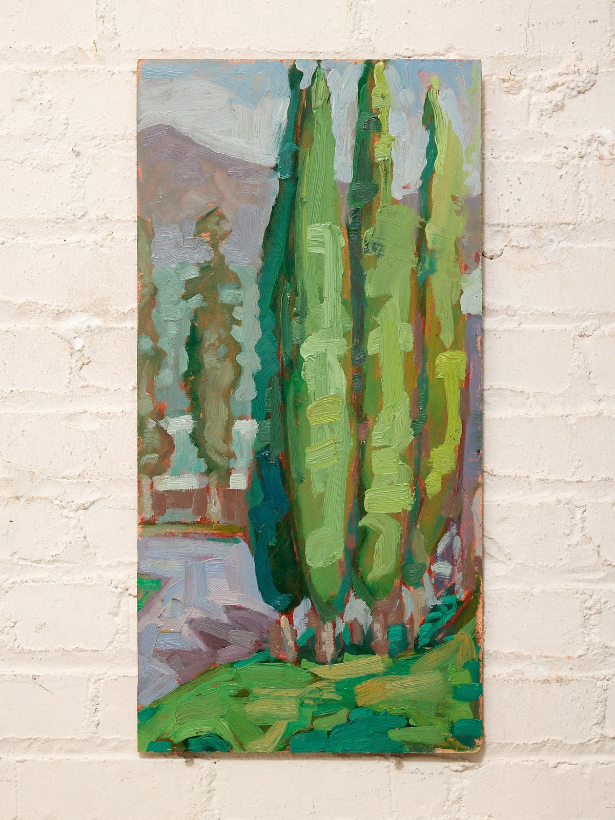 Aaron Donovan Original Expressionist Cypress Landscape Painting