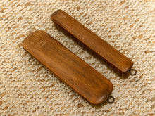 Antique Wood Shaving Mirror with Grooming Brushes