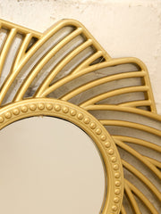 Wave Sunburst Mirror