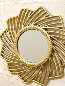 Wave Sunburst Mirror