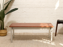 Vintage Modernist Wood and Metal Coffee Table