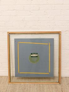 Vintage Hollywood Regency Layered Beveled Mirror