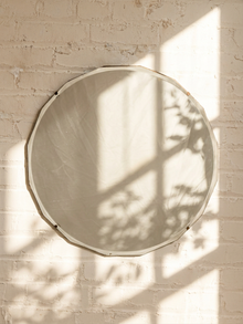Vintage Art Deco Frameless Beveled Octagonal Wall Mirror