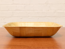 Vintage Puerto Rico Souvenir Bamboo Serving Tray
