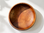 Vintage Hand-Turned Wood Bowl