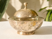 Vintage Silverplate Covered Serving Bowl with Dome Lid