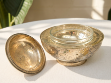 Vintage Silverplate Covered Serving Bowl with Dome Lid