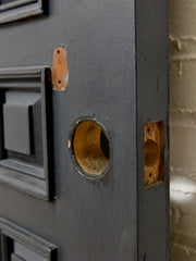 Vintage Black Mid Century Door