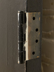 Vintage Black Mid Century Door