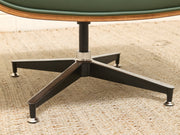 Leather Iconic Lounge Chair and Ottoman