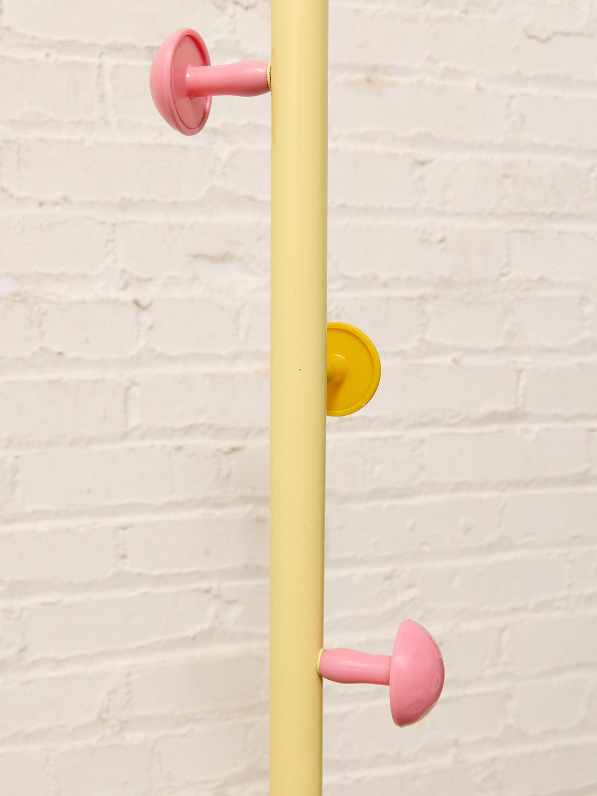 Vintage Yellow Colorful Ball Peg Coat Rack