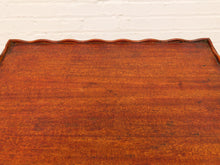 Vintage Mahogany Console Table with Inlay Details