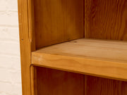 Vintage Solid Oak Open Bookshelf