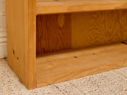 Vintage Solid Oak Open Bookshelf