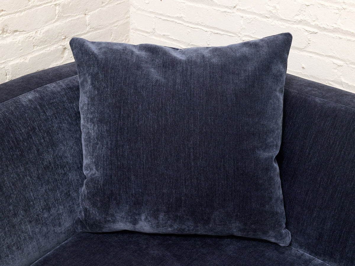 Bonnie Three-Piece Sectional Sofa in Amici Indigo